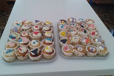 I fantastici cupkake preparati dal laboratorio di cucina