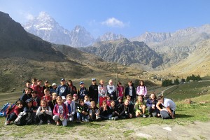 Foto sotto il Monviso
