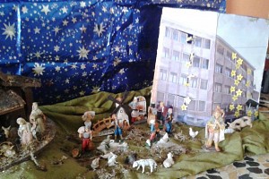 C'� anche la nostra scuola nel presepe!