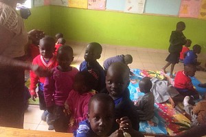 Una classe della Nursery formata da 45 bambini!