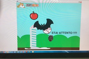 Un primo videogioco programmato dai ragazzi