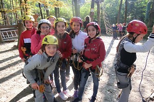Le classi quinte al Parco Avventura Tre Querce